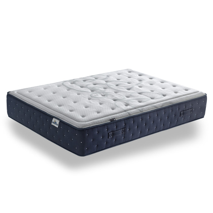 Colchón Olimpic de Muelles con Dibujo Floral y Almohada