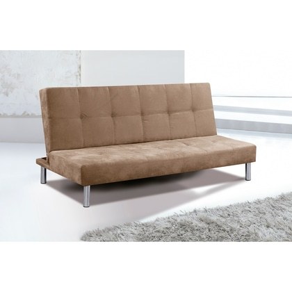 Sofá Cama Estilo Libro con Acolchado de Puntos