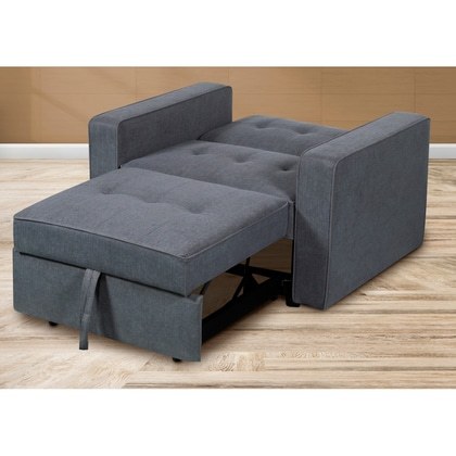 Sofá Cama Individual Gris