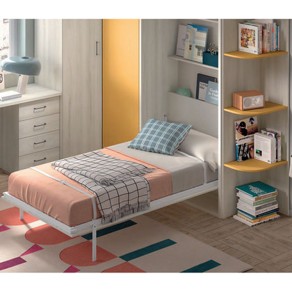 Cama Abatible Vertical con Somier Reforzado