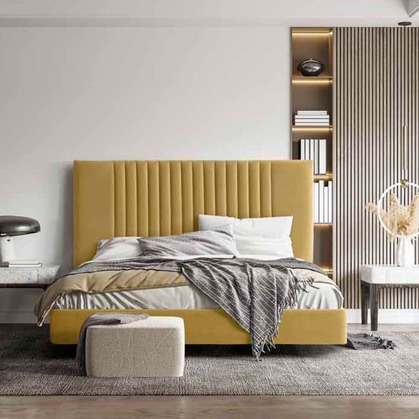 Cabecero Hotel Modelo CAL-LP: Resistente a Manchas y de Estilo Decorativo