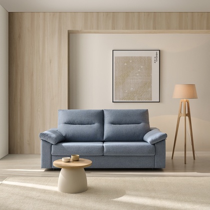 Sofá Cama MP DNT: Estilo y Confort en Tono Rosa Empolvado
