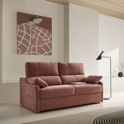 Sofá Cama MP-RH: Innovación y Estilo con Bolsillo Lateral