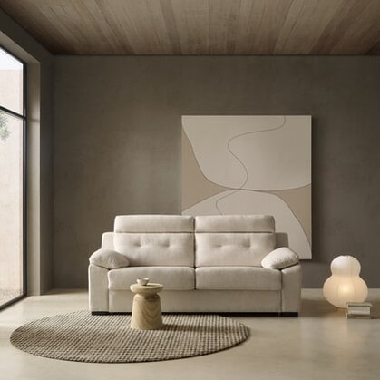 Sofá Cama MP-TRI: Elegancia en un Solo Mueble