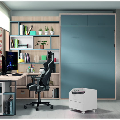 Cama abatible vertical 90 con altillo GL formas F265-BIS 1