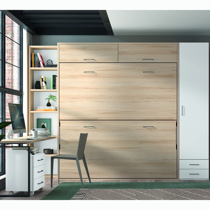 Litera abatible horizontal con altillo F255-BIS 1