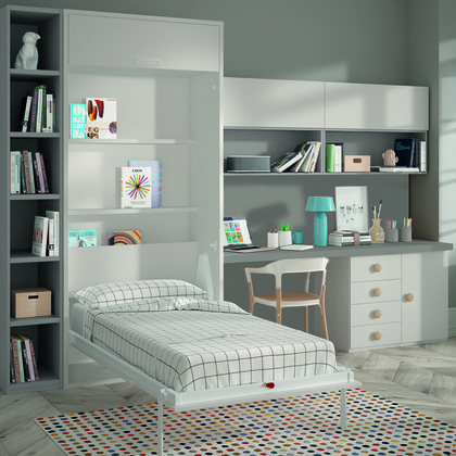Cama abatible vertical con baldas F264-BIS 1