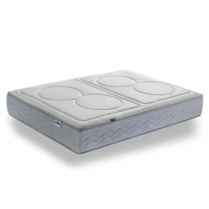 Colchón Selvo de Muelles con Diseño en Circulo