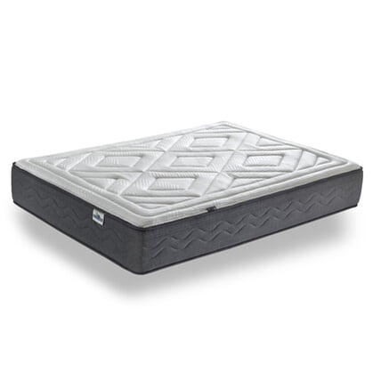 Colchón Firme Comet con Acolchado con Grandes Rombos